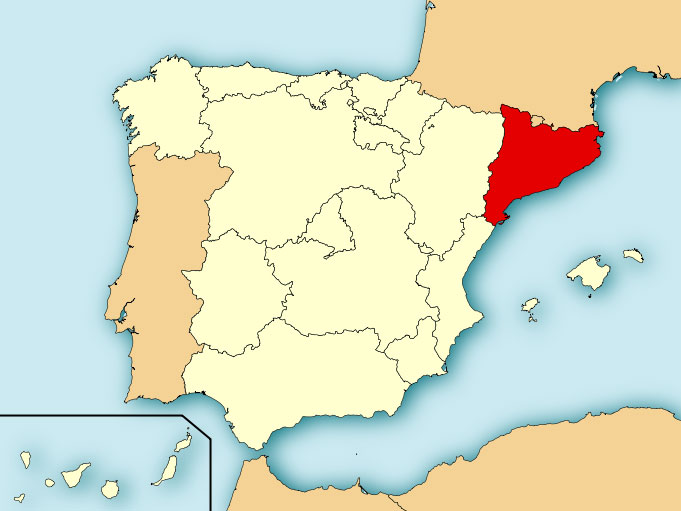 Top Ten Origins: Catalonia (Catalunya) and Spain